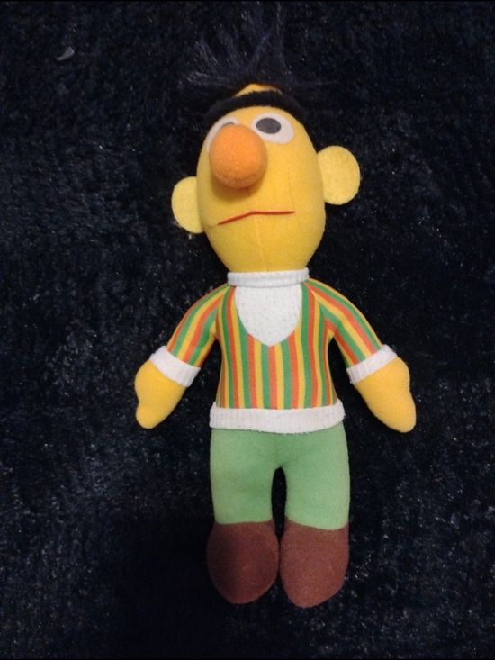 Sesame Street Other - Sesame Street Yellow Bert Plush with Green Pants and Brown Shoes